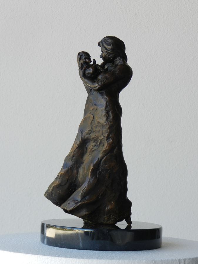 Mother in Stride, Bronze